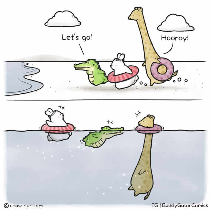animal_comics_chow_hon_lam_16 Artists create these cute animal comics to spread some positivity (23 new photos)