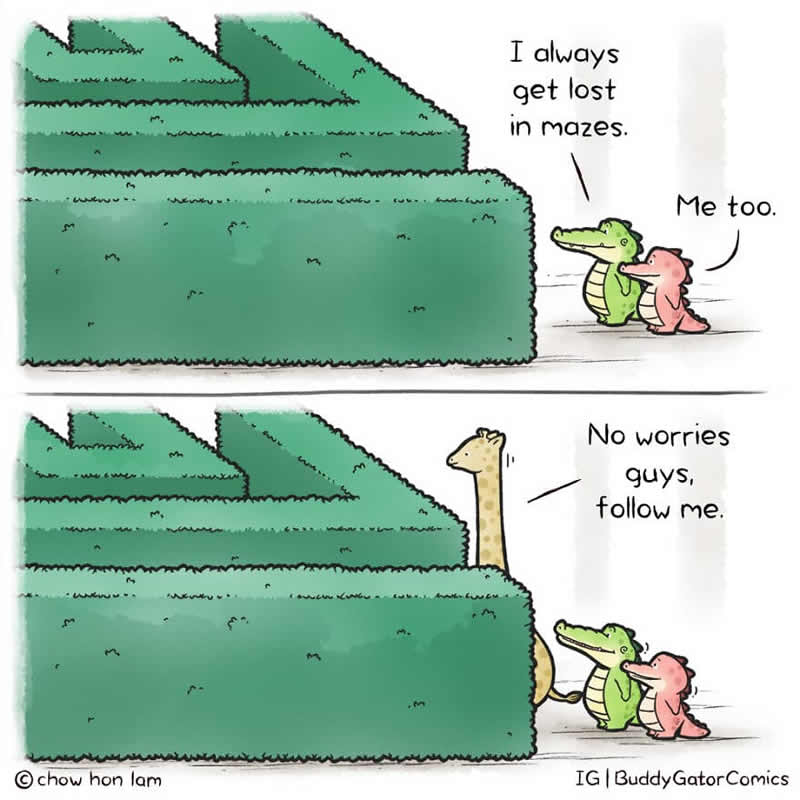 animal_comics_chow_hon_lam_18 Artists create these cute animal comics to spread some positivity (23 new photos)