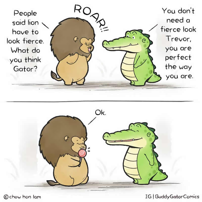 animal_comics_chow_hon_lam_20 Artists create these cute animal comics to spread some positivity (23 new photos)
