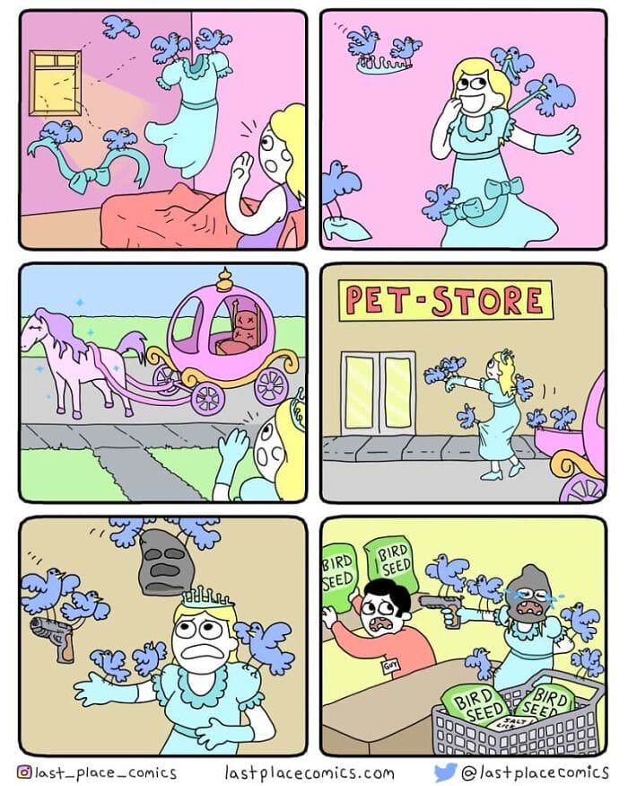 1 20 Last Place Comics Shows Bizarre Situations with Surprised Twists