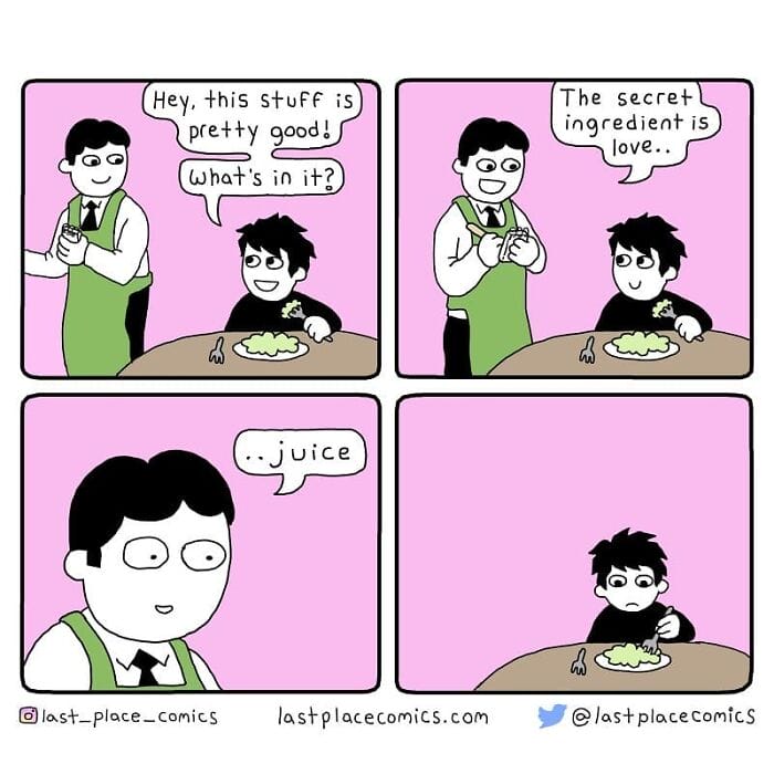 12 20 Last Place Comics Shows Bizarre Situations with Surprised Twists