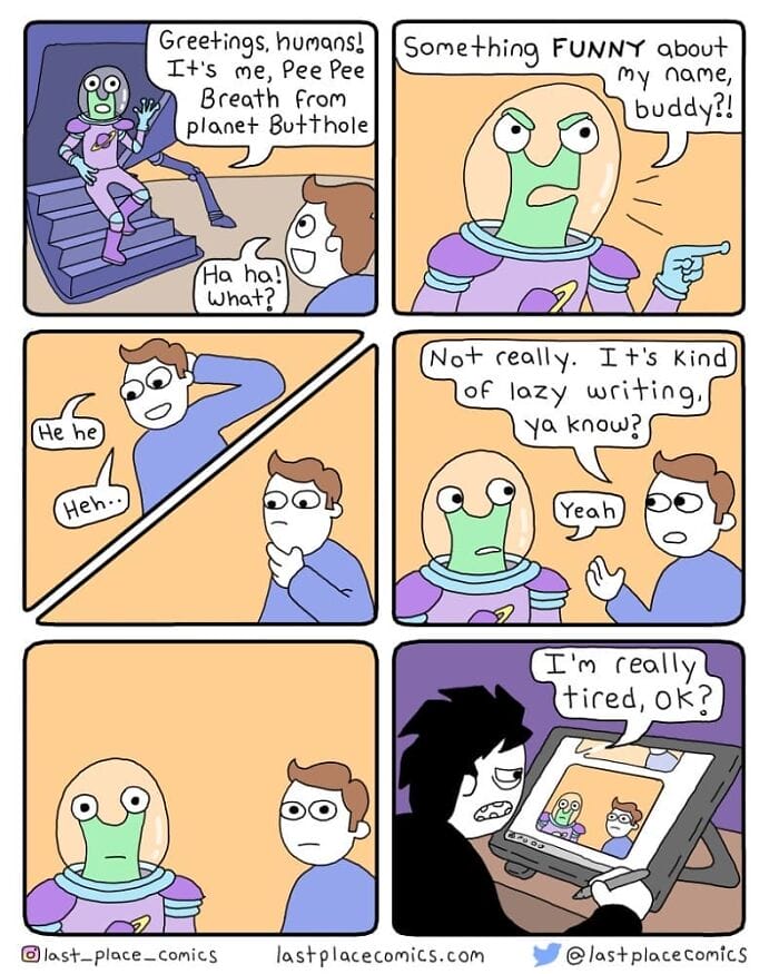 15 20 Last Place Comics Shows Bizarre Situations with Surprised Twists