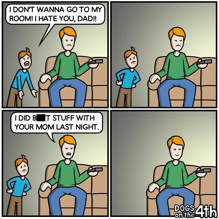 1 10+ Dark Comics About Bizarre and Random Situations