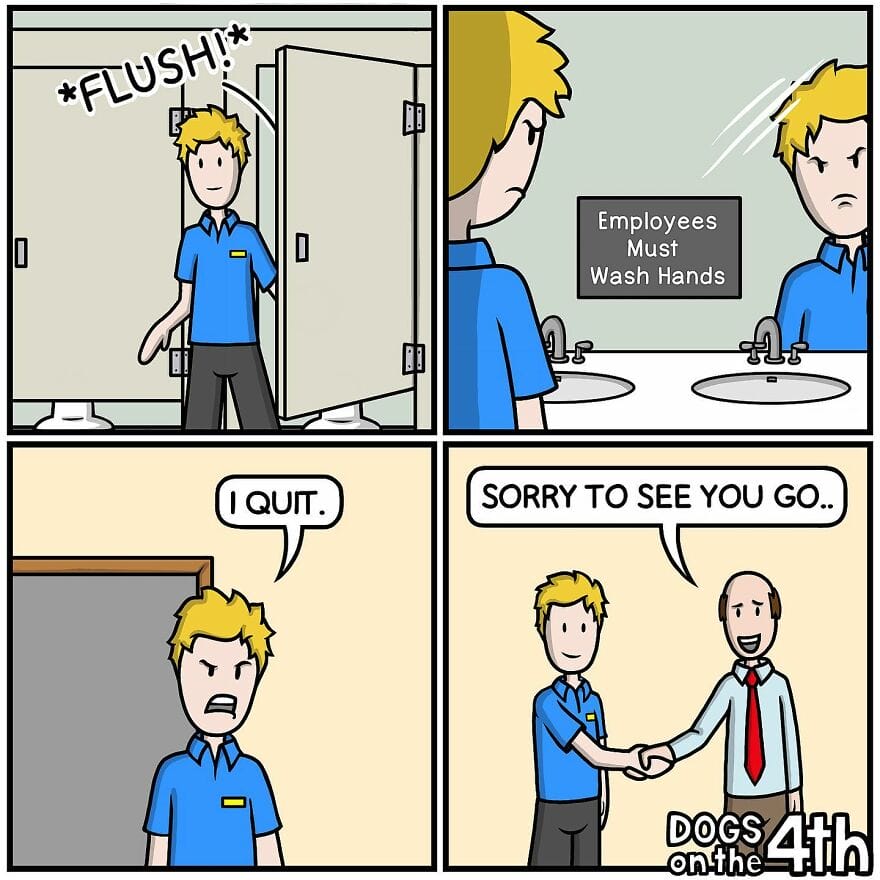 11 10+ Dark Comics About Bizarre and Random Situations