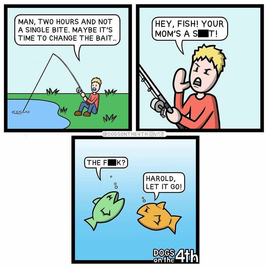 5 10+ Dark Comics About Bizarre and Random Situations
