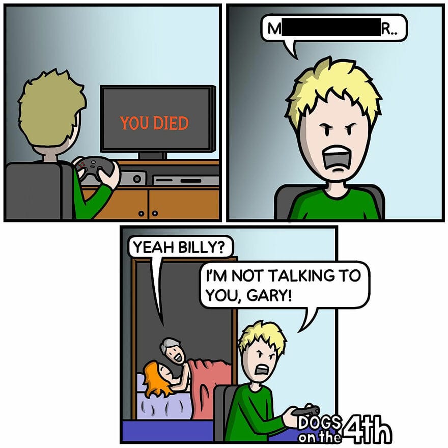 8 10+ Dark Comics About Bizarre and Random Situations