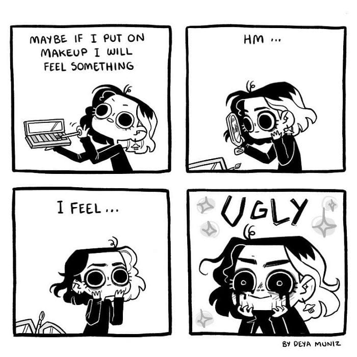 12 A Cartoonist Shows the Daily Struggles of a Girl in 20 Brutally Honest Comics