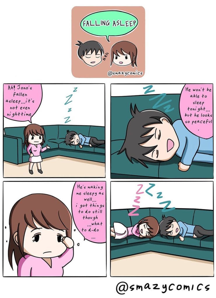 16-3-741x1024 A Smart and Lazy Couple Captures Heartwarming Moments in 20 Fantastic Comics