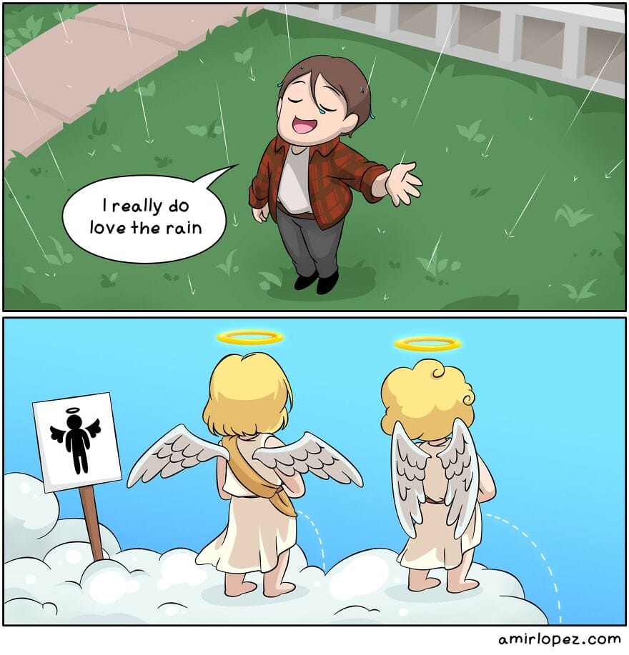 20-4 20 Times Artist Amir Lopez Captures Funny and Clever Moments To Make You Laugh