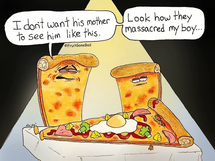 13 Exploring the Darkly Delicious World of Food Comics That Will Surely Make You Laugh (20 Comics)