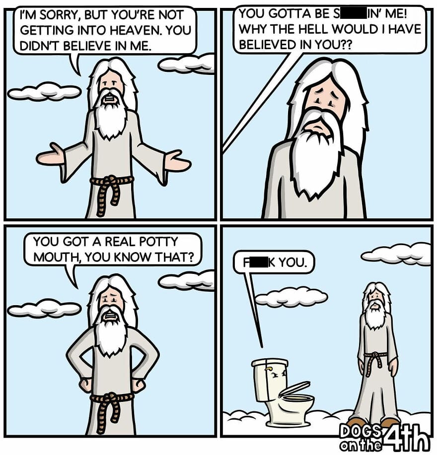 7-1 20 Dark Comics About Bizarre and Random Situations