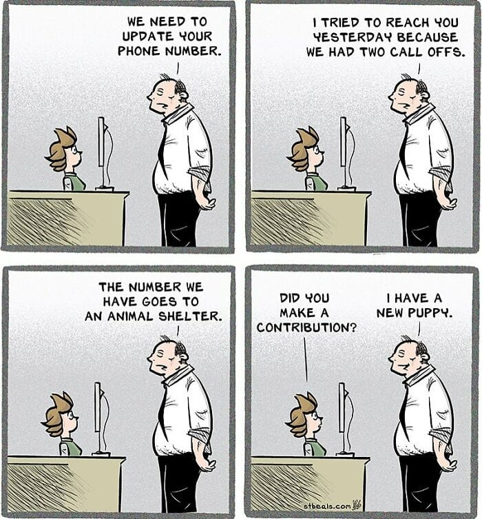 1-14 10+ Times Artist Stephen Beals Sums Up the Struggles People Face Working in Retail
