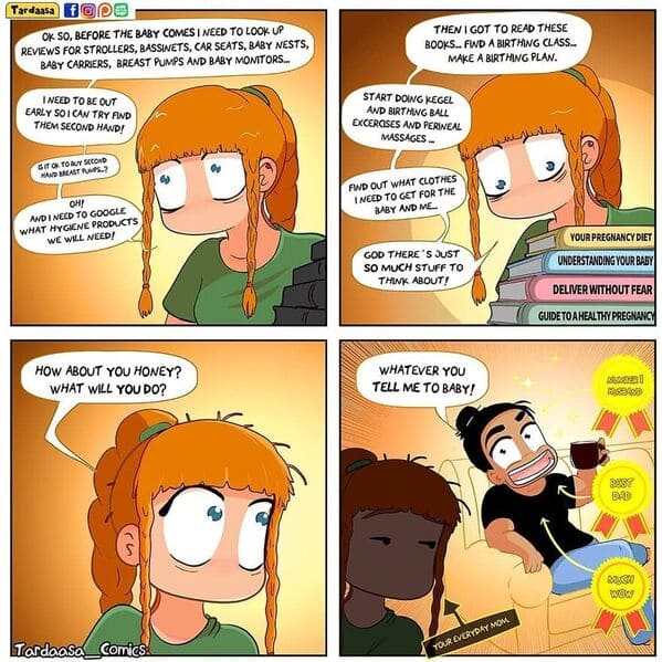 1-15 20 Relatable Comic Strips about Relationships and Life