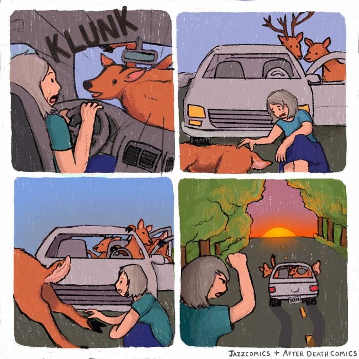 1-25 20 Comics by the Cartoonist Who is Well-Known for Her Dark Sense of Humor