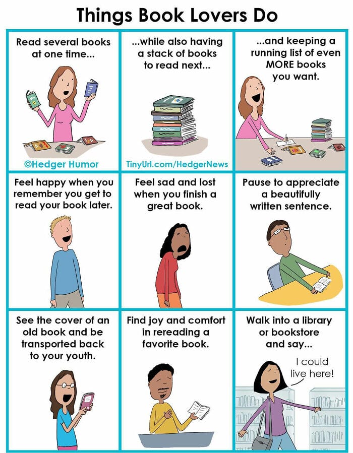 1-7 Hedger Humor Creates 20 Cartoons That Depict Life's Ridiculous Moments