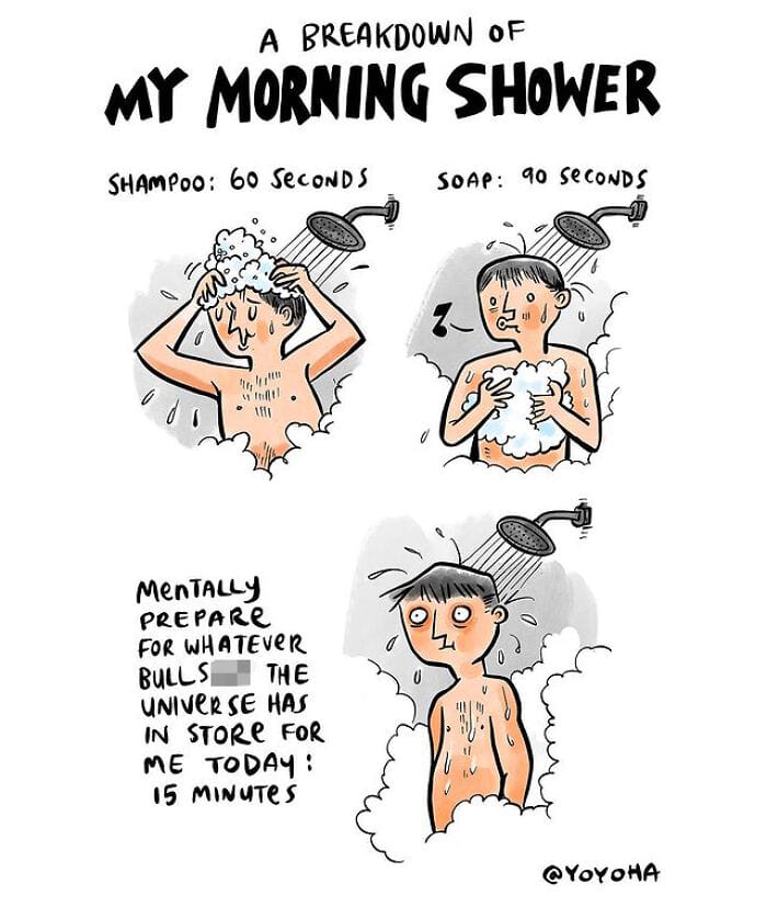 10-15 Artist Yoyoha Creates 15 Satirical Comics about Everyday Incidents