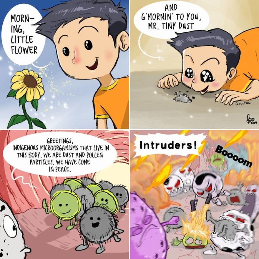 11-28 20 Silly Comics Depict Everyday Situations That Many People Can Relate To
