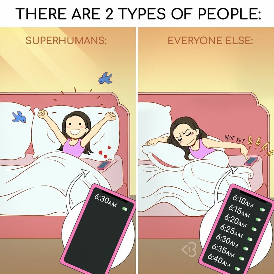 12-2 18+ Blogi Comics Illustrates Different Types of People According to One Situation