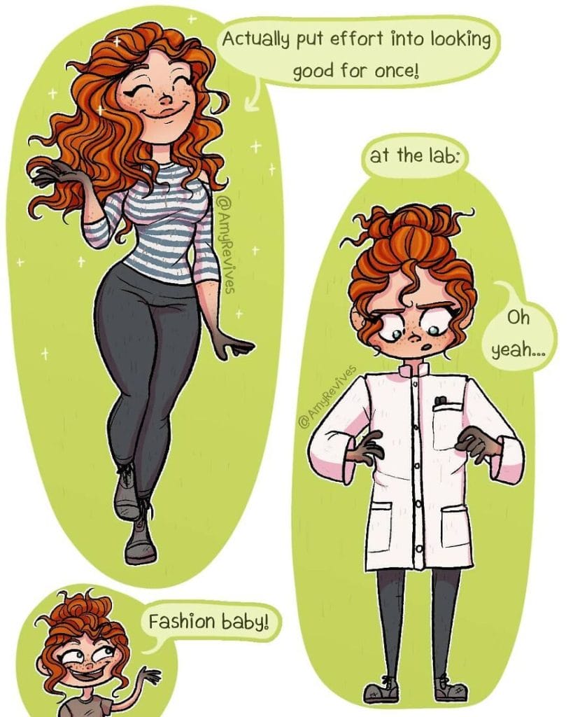 12-21-819x1024 Here are 20 Witty Girl Comics by a Cartoonist Who is a Medical Student