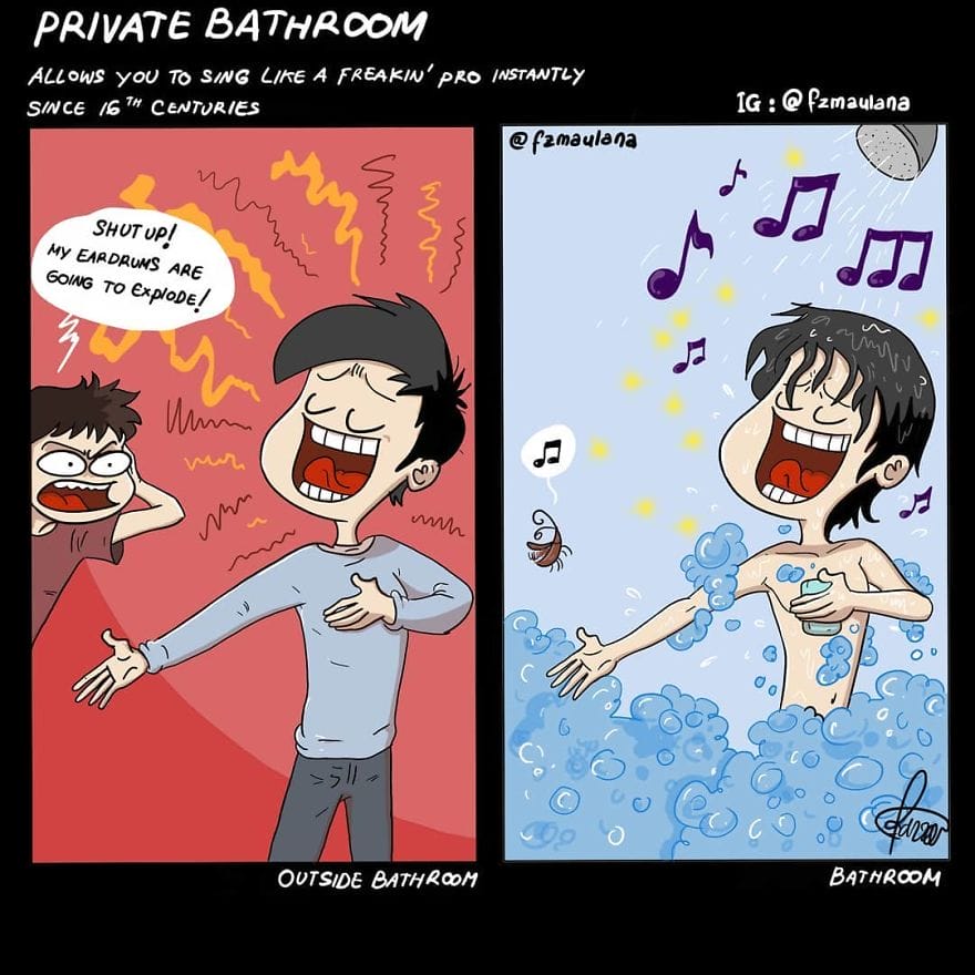 12-27 20 Silly Comics Depict Everyday Situations That Many People Can Relate To