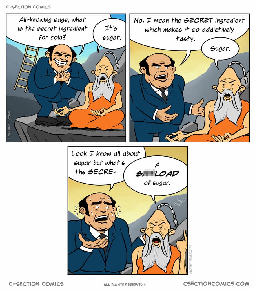 13-17 An Israeli Cartoonist Makes 20 Hilariously Random Comics Based on Pop Culture