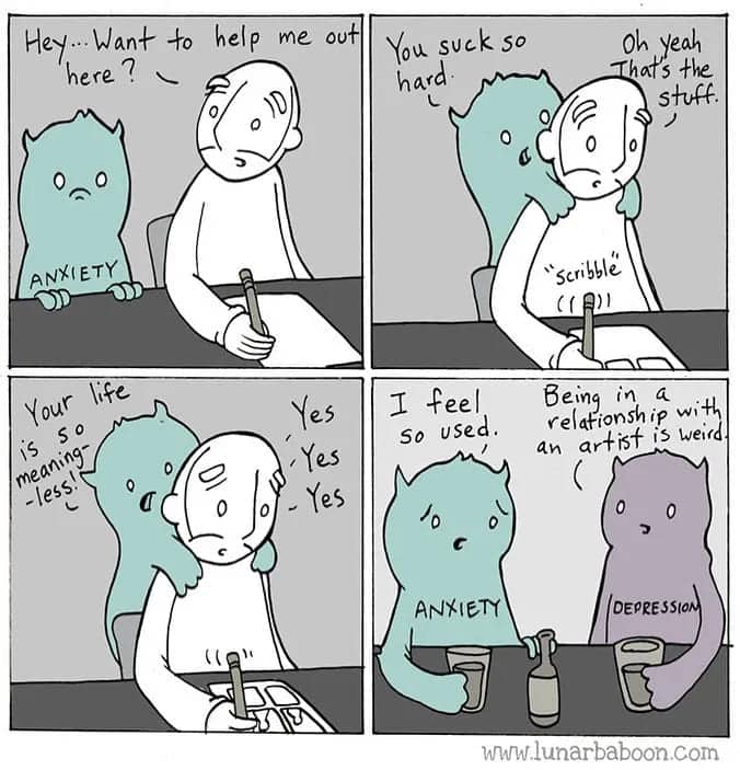 13-5 20 Comics Feature the Daily Struggles and Successes of a Half Man/Half Moon Monkey