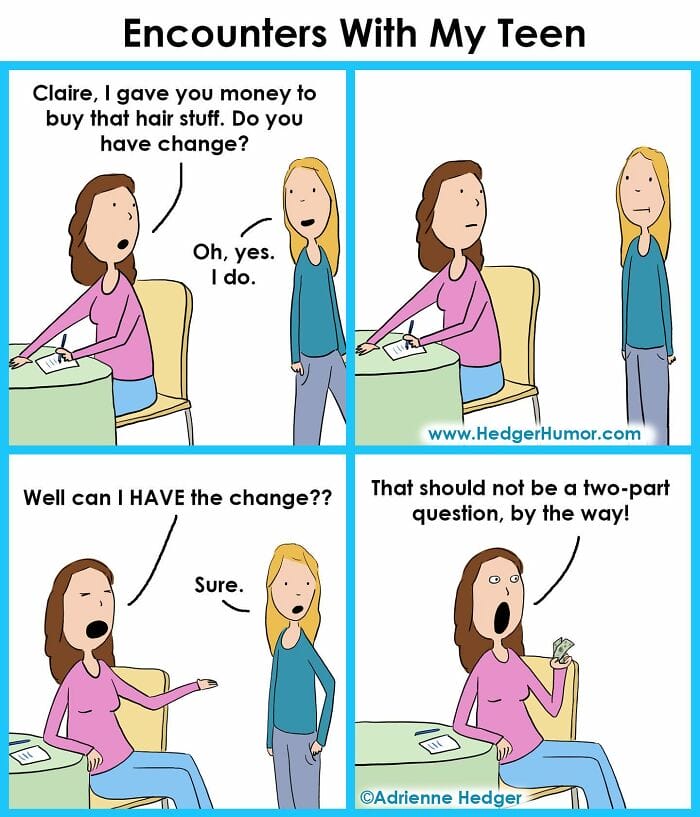 14-5 Hedger Humor Creates 20 Cartoons That Depict Life's Ridiculous Moments