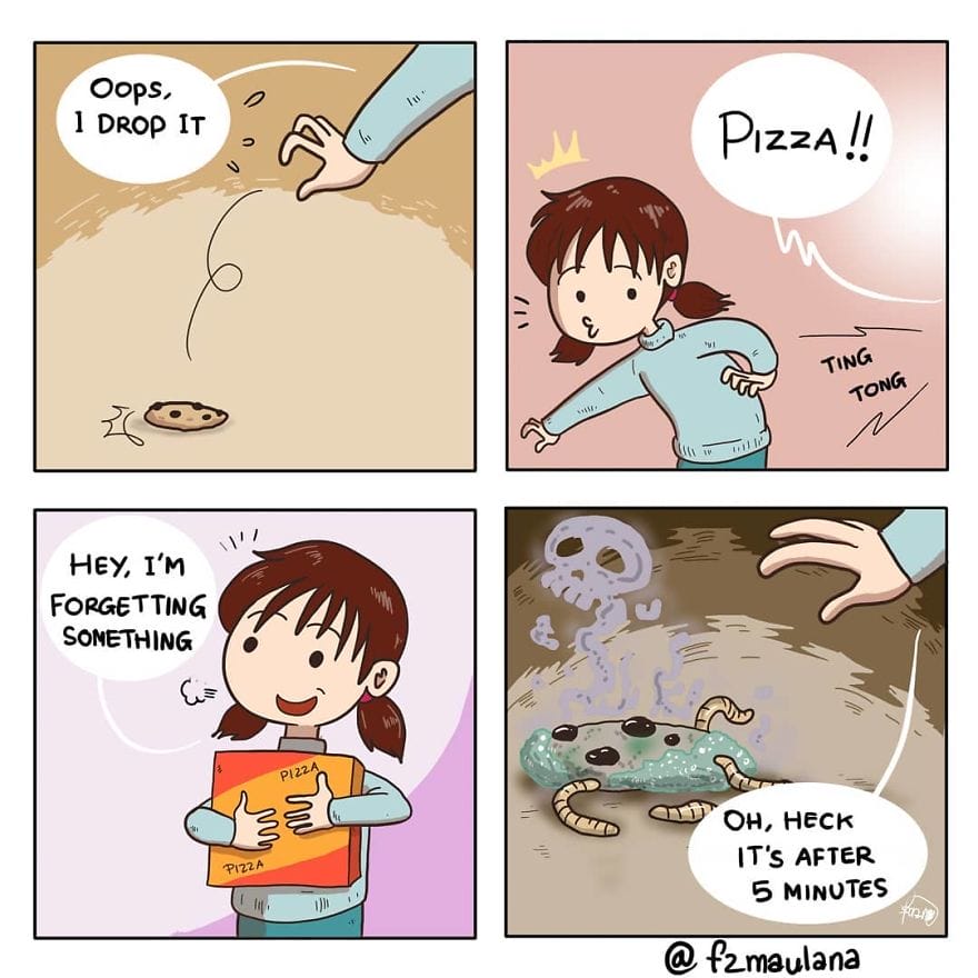 16-25 20 Silly Comics Depict Everyday Situations That Many People Can Relate To
