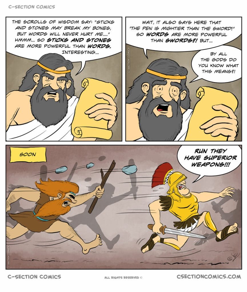 17-13-865x1024 An Israeli Cartoonist Makes 20 Hilariously Random Comics Based on Pop Culture