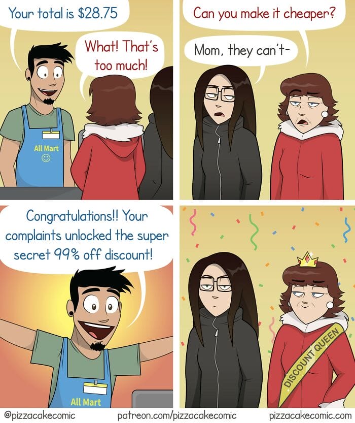 18-14 20 Pizza Cake Comics about Relatable Situations by Cartoonist Ellen Woodburry