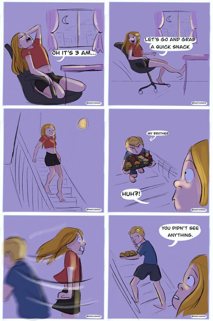 18-19-681x1024 20 Mary Comics about a Young Woman and Her Relationship