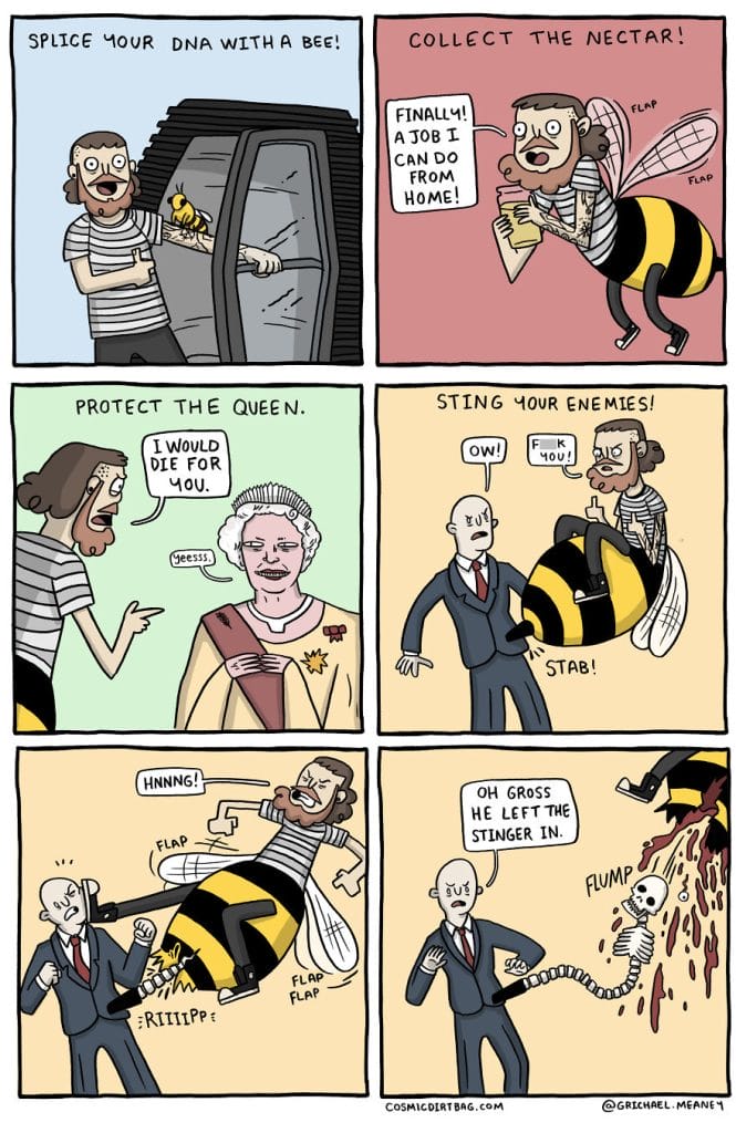 18-4-665x1024 20 Mike Greaney Comics from this Australian artist that will keep you guessing until the end