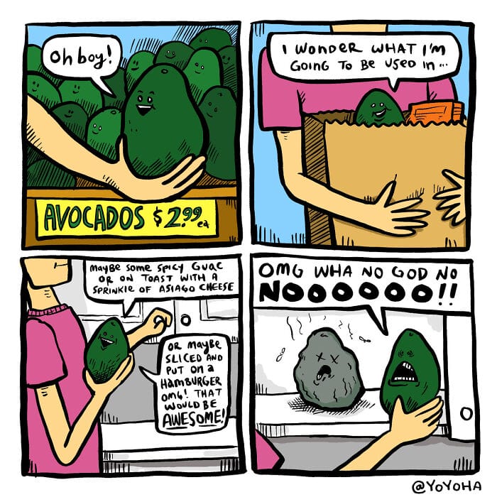 19-10 Artist Yoyoha Creates 15 Satirical Comics about Everyday Incidents