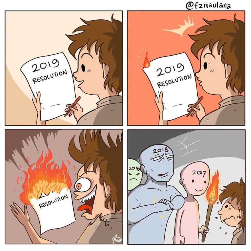19-22 20 Silly Comics Depict Everyday Situations That Many People Can Relate To