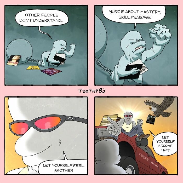 19-24 Here are the 20 "Toothy" character comics by the artist who has a great sense of humour