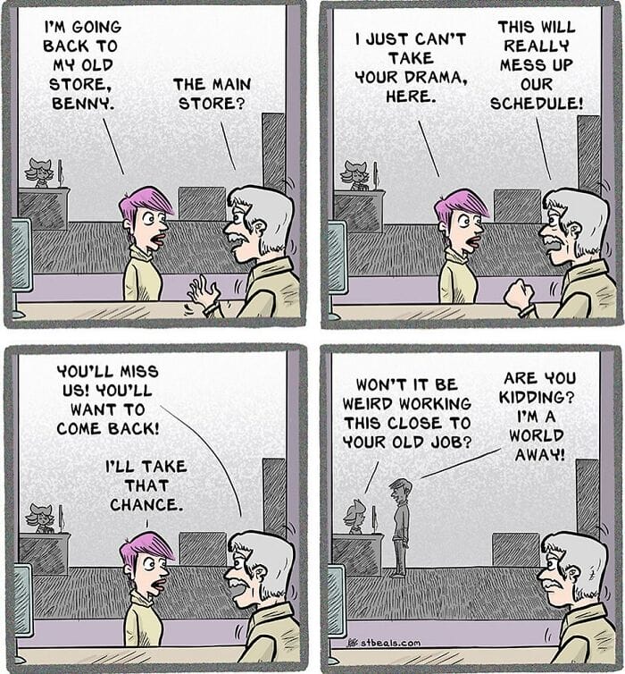 19-8 10+ Times Artist Stephen Beals Sums Up the Struggles People Face Working in Retail