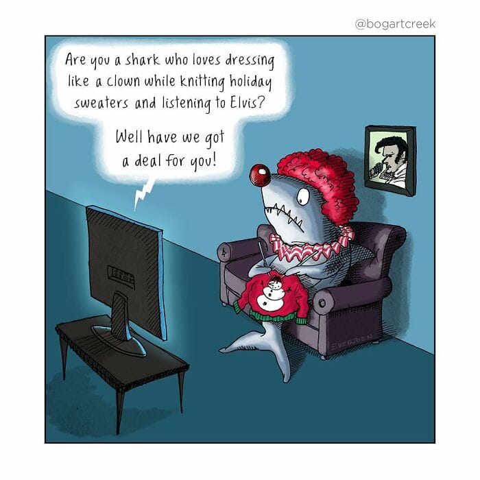 2-32 30 Humor Single Panel Comics By ‘Bogart Creek’