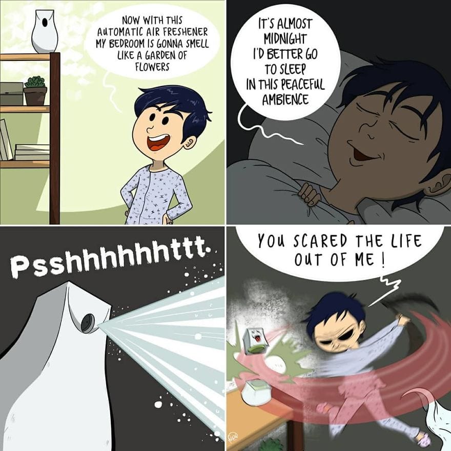 2-33 20 Silly Comics Depict Everyday Situations That Many People Can Relate To
