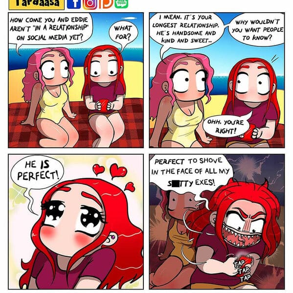 20-9 20 Relatable Comic Strips about Relationships and Life