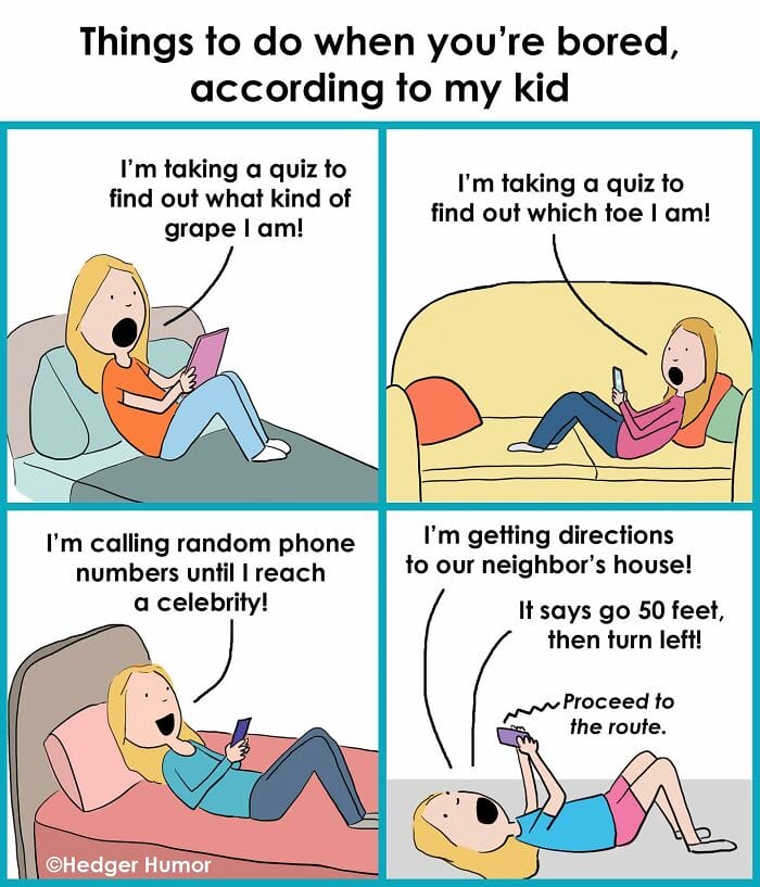 20 Hedger Humor Creates 20 Cartoons That Depict Life's Ridiculous Moments