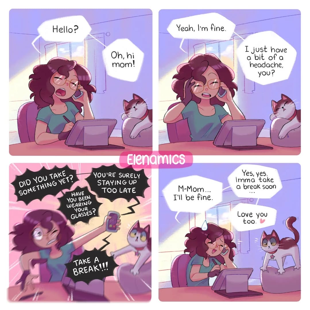 279196349_407049834757736_759432214510813788_n 10+ Elenamics Comics Capture the Humor and Awkwardness of Everyday Situations