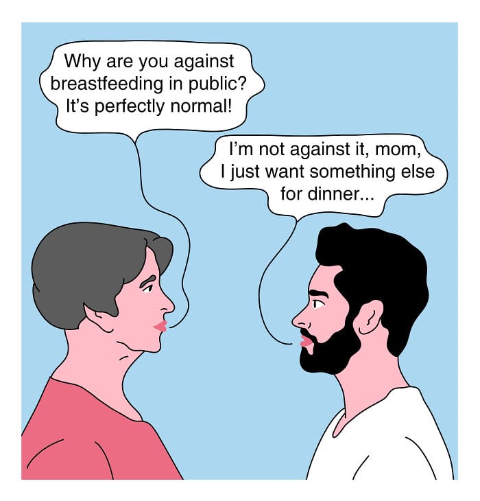 3-2 16+ Comics about Everyday Situations with a Twist that Reveals a Hidden Meaning