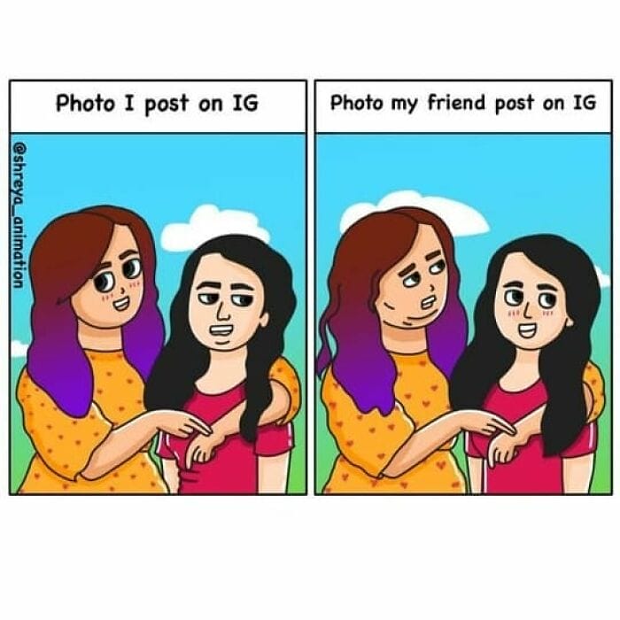 3-3 20 Amazing Comics by Shreya Animation Summarize a Girl's Daily Life