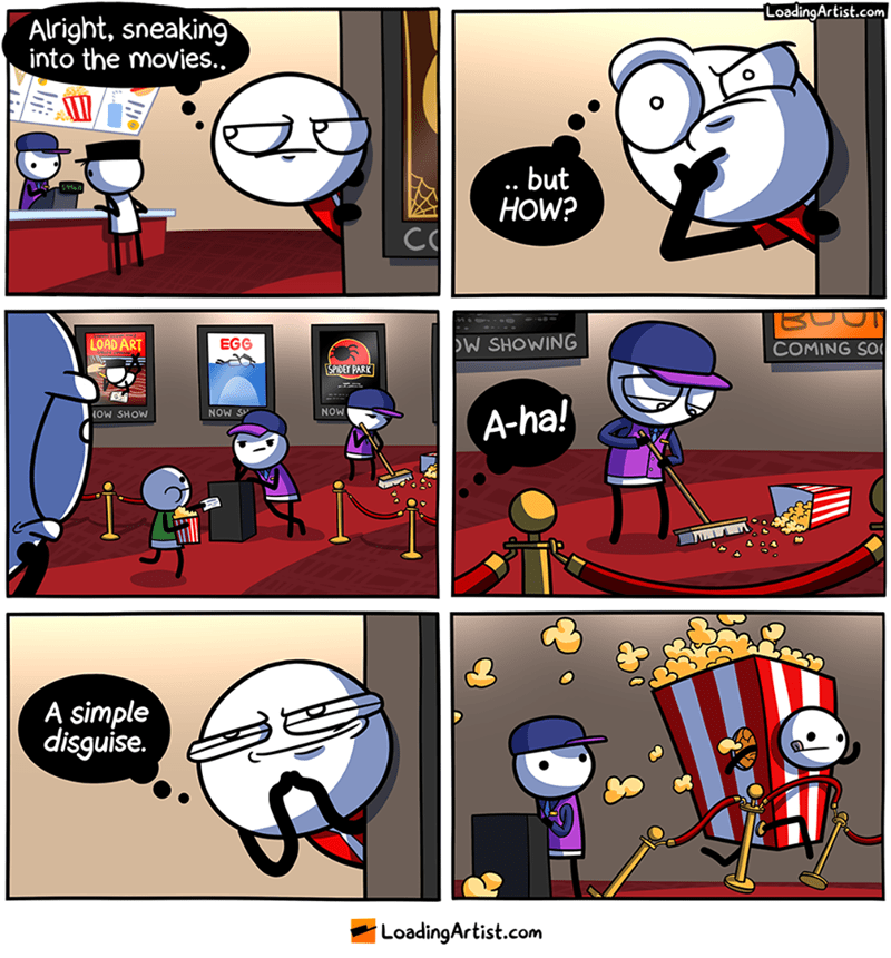 3 15 Loading Artist Comics Show a Comedic Take on Modern Life and Technology