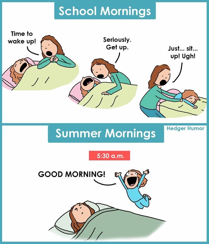 4-7 Hedger Humor Creates 20 Cartoons That Depict Life's Ridiculous Moments