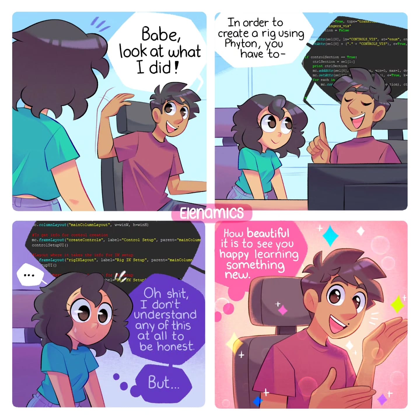 434466439_1467081464166524_548357329597722044_n 10+ Elenamics Comics Capture the Humor and Awkwardness of Everyday Situations