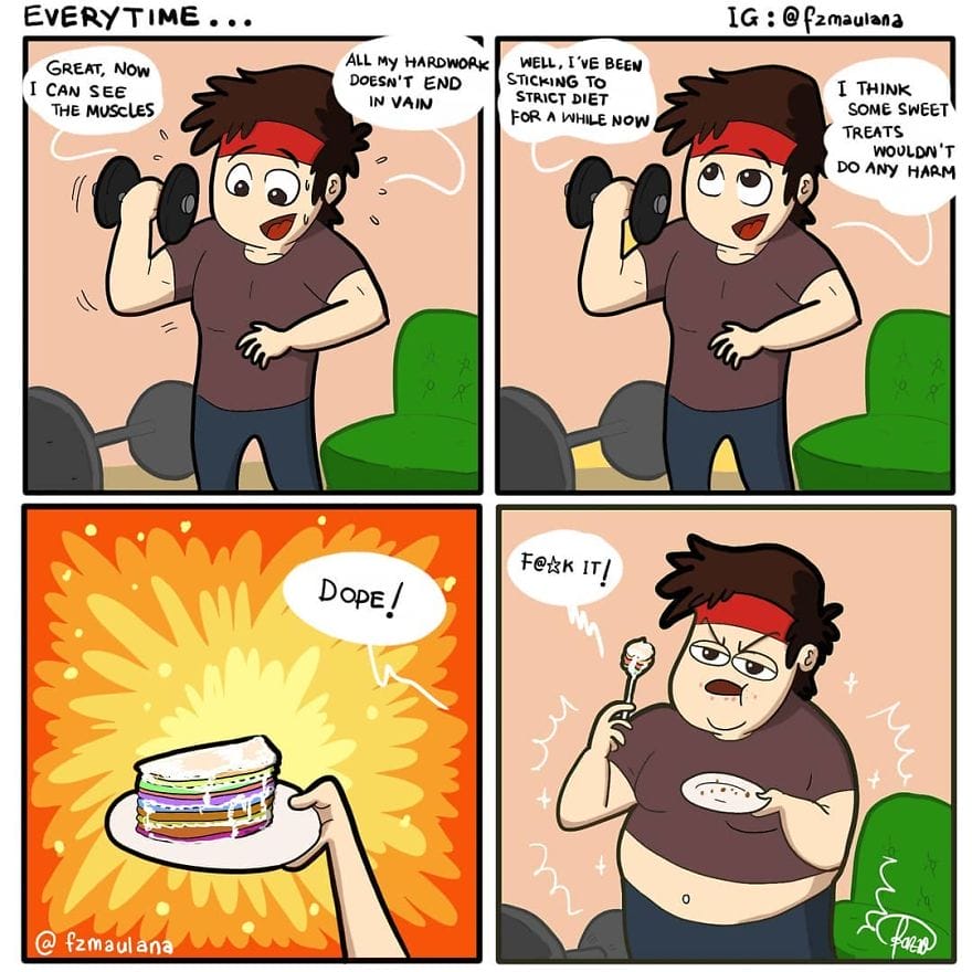 5-32 20 Silly Comics Depict Everyday Situations That Many People Can Relate To