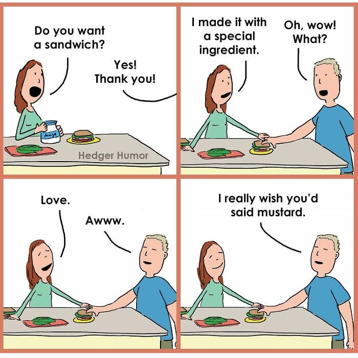 5-6 Hedger Humor Creates 20 Cartoons That Depict Life's Ridiculous Moments