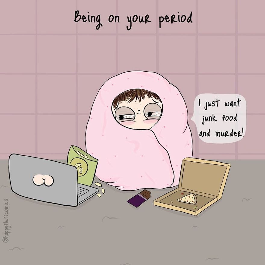 6-11 15 Brutally Honest Comics the Daily Struggles of a Girl