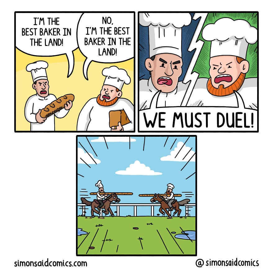 6-25 20 Funny Comics That Often Feature Absurd Situations with Unexpected Twists
